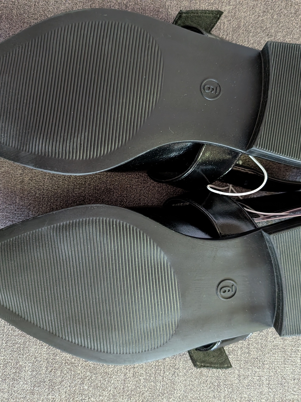 wild fable Black Patent Pointed-Toe Buckle Flats - Picture 3 of 3